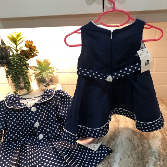 12 Month Bonnie Baby Dress and Petty Coat - Picture 4 of 5